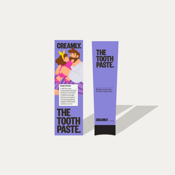 THE TOOTHPASTE. FOR THE WHOLE FAM.