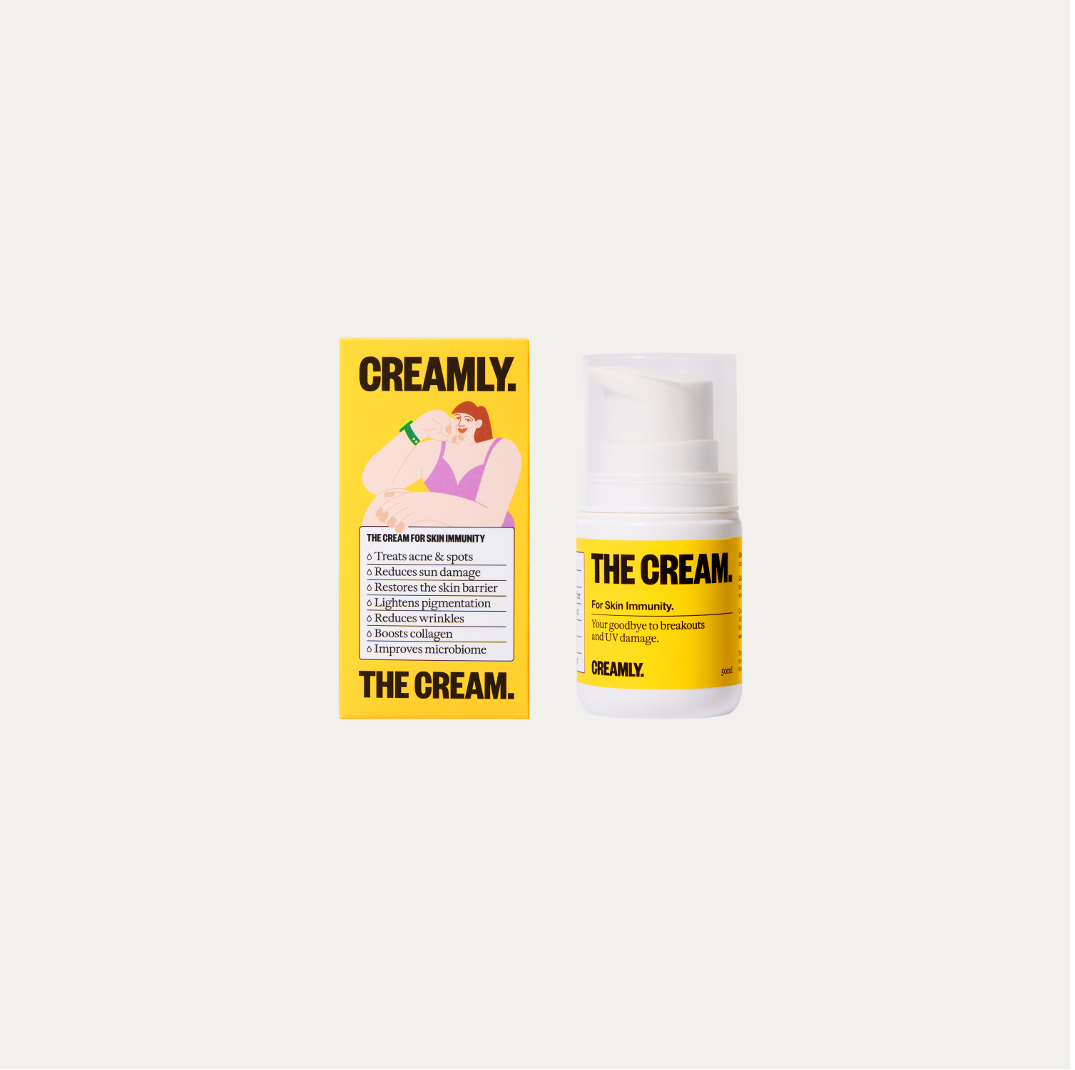 The Cream. Voor de immuniteit van je huid.