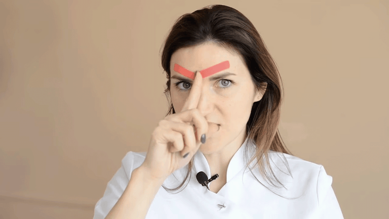 Gesichtstaping